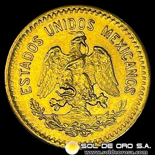 MEXICO - 10 PESOS, 1959 - MONEDA DE ORO