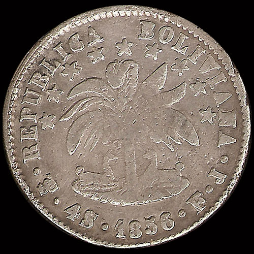 Sol De Oro S A RepÚblica Boliviana 4 Soles 1856 Rareza La Sol De Oro S A RepÚblica Boliviana 4 Soles 1856 Rareza La Moneda Pesa 2 3 Gramos Menos Que El Peso Oficial Plata