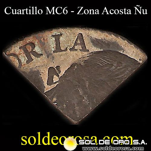 MONEDA CORTADA (CUARTILLO) / GUERRA DE LA TRIPLE ALIANZA - Catalogaci