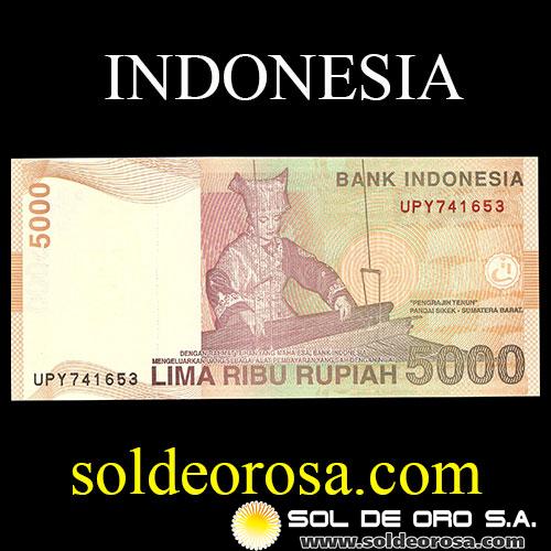 BANK INDONESIA - 5.000 RUPIAH / LIMA RIBU RUPIAH, 2.014