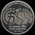 Monedas de 2003 - Plata - 60 Aos del Guaran