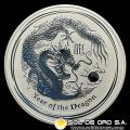 AUSTRALIA - YEAR OF THE DRAGON - 30 DOLLARS, 2012 - MONEDA DE PLATA 999