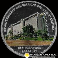 ILUSTRACION - NO DISPONIBLE - PARAGUAY - 1 GUARANI, 2019 - BANCO CENTRAL DEL PARAGUAY - MONEDA DE PLATA 