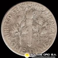 NA3 - ESTADOS UNIDOS - UNITED STATES -ROOSEVELT DIME DOLLAR, 1950 - MONEDA DE PLATA