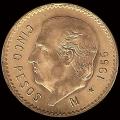 5 Pesos 1906 - 1955
