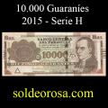 Billetes 2015 1- 10.000 Guaran�es