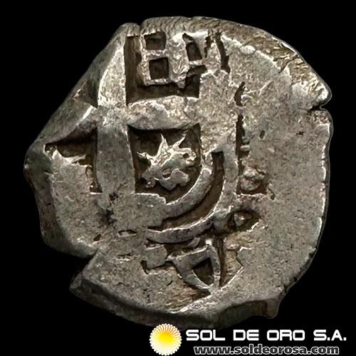 NA1 - BOLIVIA - 1 REAL, 1760/1769 - CARLOS III - MACUQUINA DE PLATA
