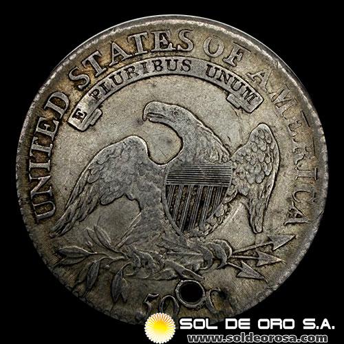 NA3 - ESTADOS UNIDOS DE AMERICA - CAPPED BUST HALF DOLLAR, 1814 - MONEDA DE PLATA