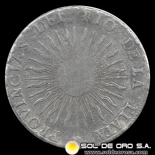 NA1 - ARGENTINA - 8 REALES, 1815 - PROVINCIAS DEL RIO DE LA PLATA - MONEDA DE PLATA
