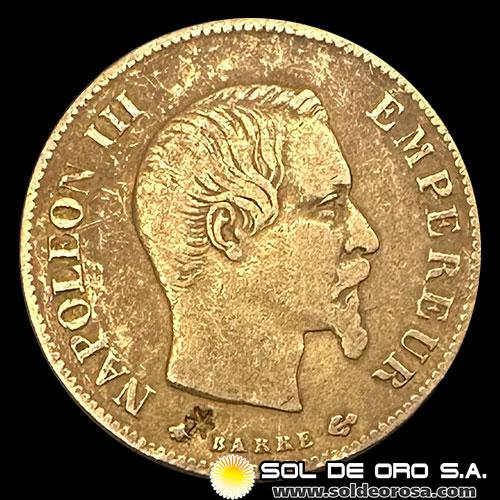 FRANCIA - EMPIRE FRANCAIS - NAPOLEON III - 10 FRANCOS, 1859 - MONEDA DE ORO