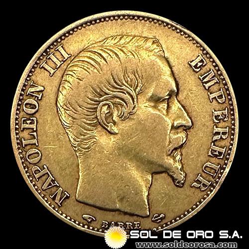 FRANCIA - EMPIRE FRANCAIS - NAPOLEON III - 20 FRANCOS, 1859 - MONEDA DE ORO