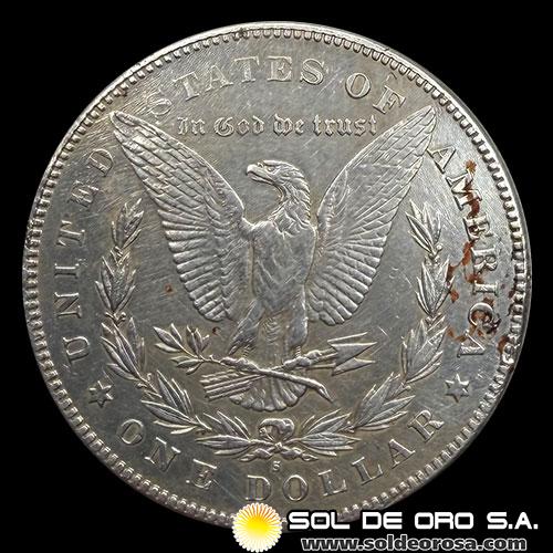 NA3 - ESTADOS UNIDOS DE AMERICA - 1 MORGAN DOLLAR, 1878 - SAN FRANCISCO - MONEDA DE PLATA
