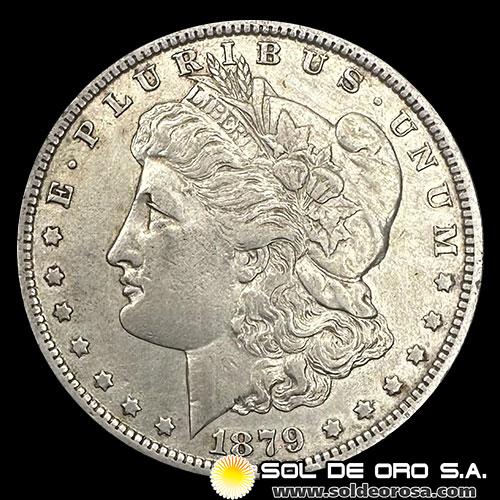 NA3 - ESTADOS UNIDOS DE AMERICA - MORGAN DOLLAR, 1879 - NEW ORLEANS - MONEDA DE PLATA
