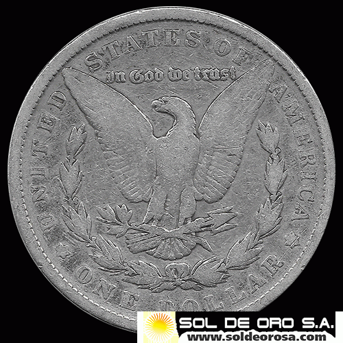 NA3 - ESTADOS UNIDOS DE AMERICA - 1 DOLLAR - 1881 - MONEDA DE PLATA