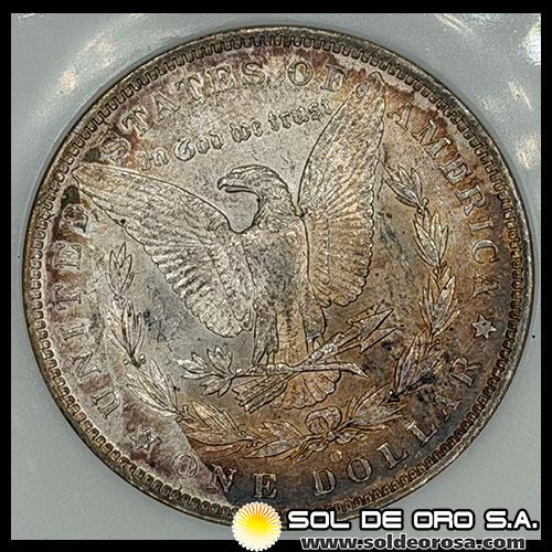 NA3 - ESTADOS UNIDOS DE AMERICA - 1 DOLLAR, 1885 - NEW ORLEANS - NGC MS63 - MONEDA DE PLATA