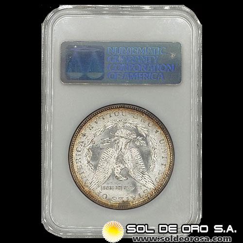 NA3 - ESTADOS UNIDOS DE AMERICA - 1 DOLLAR, 1886 - PHILADELPHIA - NGC MS63 - MONEDA DE PLATA