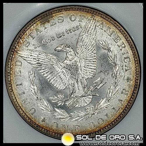 NA3 - ESTADOS UNIDOS DE AMERICA - 1 DOLLAR, 1886 - PHILADELPHIA - NGC MS63 - MONEDA DE PLATA