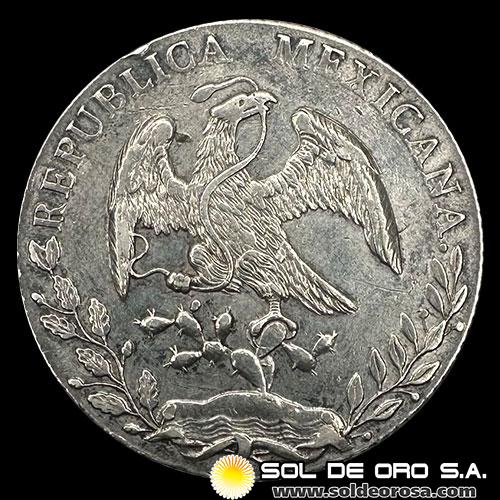 NA4 - REPUBLICA MEXICANA - 8 REALES, 1888 - CECA: CIUDAD DE MEXICO - MONEDA DE PLATA