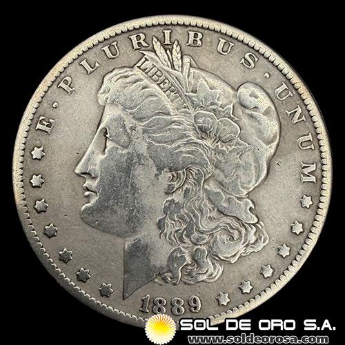 	NA3 - ESTADOS UNIDOS DE AMERICA - 1 DOLLAR, 1889 - NEW ORLEANS - MONEDA DE PLATA