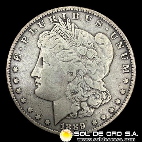 NA3 - ESTADOS UNIDOS DE AMERICA - 1 DOLLAR, 1889 - PHILADELPHIA - MONEDA DE PLATA