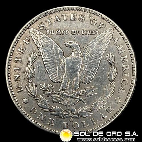 	NA3 - ESTADOS UNIDOS DE AMERICA - MORGAN DOLLAR, 1900 - NEW ORLEANS - MONEDA DE PLATA