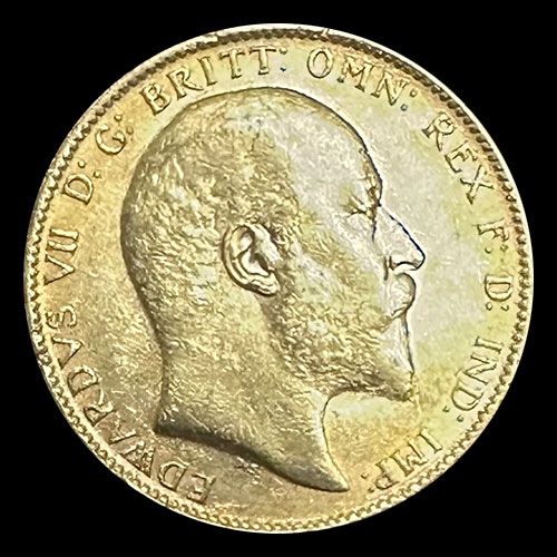 INGLATERRA - SOVEREIGN, LIBRA INGLESA (EDUARDO VII) - 1903 - MONEDA DE ORO