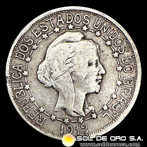 NA2 - BRASIL - 1.000 REIS - 1912 - MONEDA DE PLATA