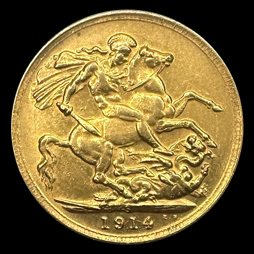 INGLATERRA - SOVEREIGN, LIBRA INGLESA (GEORGE V) 
