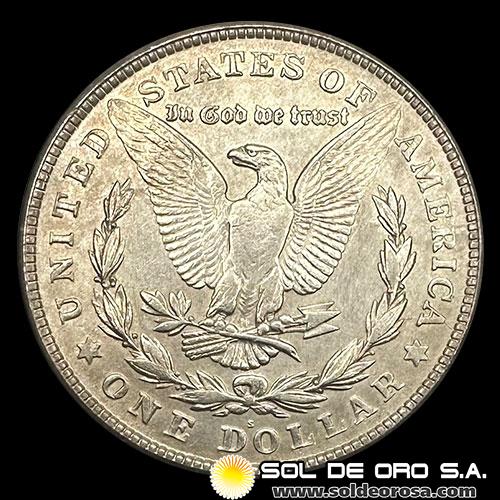 NA3 - ESTADOS UNIDOS DE AMERICA - MORGAN DOLLAR, 1921 - SAN FRANCISCO - MONEDA DE PLATA