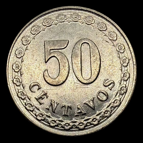 NUMIS - MONEDAS DEL PARAGUAY - 50 CENTAVOS, 1925 - MONEDA DE COBRE Y NIQUEL