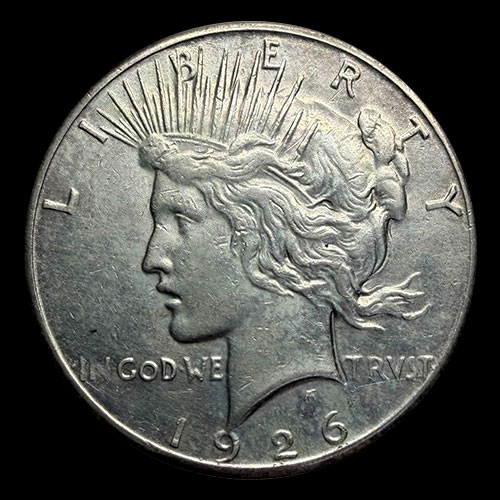 NA3 - ESTADOS UNIDOS DE AMERICA - 1 PEACE DOLLAR, 1926 - SAN FRANCISCO - MONEDA DE PLATA