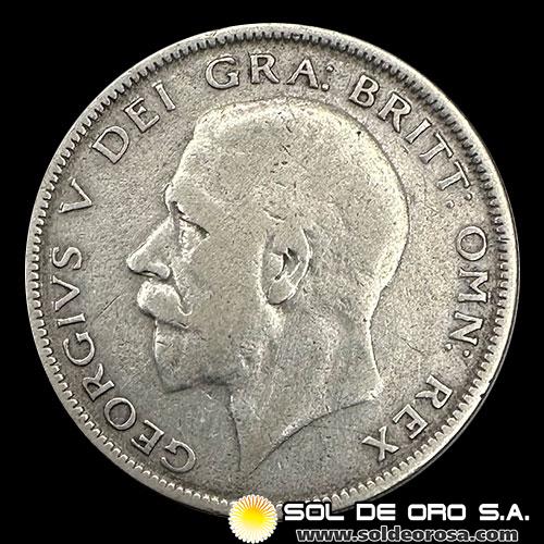 NA3 - INGLATERRA - HALF CROWN, 1931 - GEORGE V - MONEDA DE PLATA
