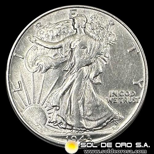 NA3 - ESTADOS UNIDOS DE AMERICA - HALF DOLLAR - 1943 - MONEDA DE PLATA