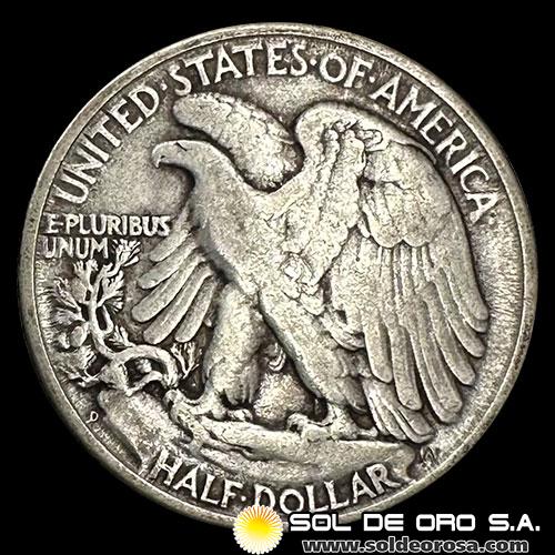 NA3 - ESTADOS UNIDOS DE AMERICA - HALF DOLLAR - 1947 - MONEDA DE PLATA