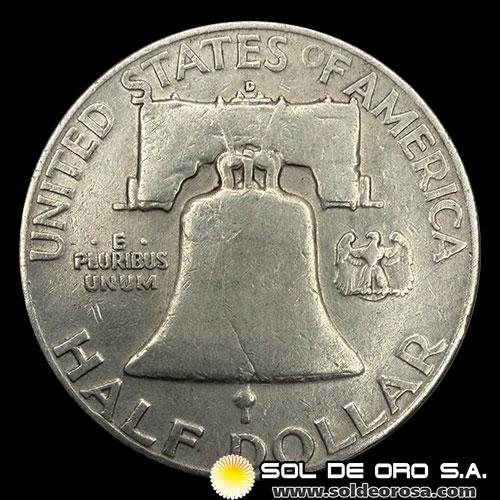 NA3 - ESTADOS UNIDOS DE AMERICA - FRANKLIN HALF DOLLAR, 1951 - MONEDA DE PLATA