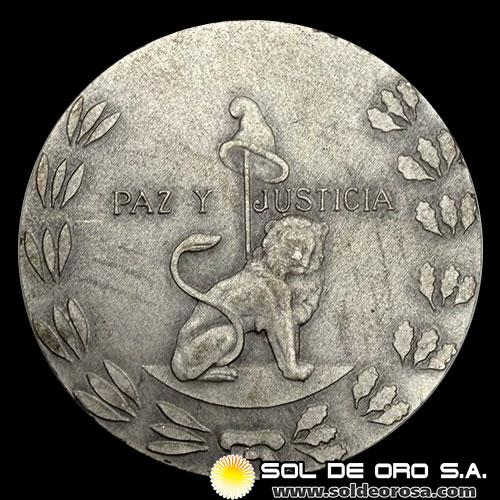 NUMIS - REPUBLICA DEL PARAGUAY - INAUGURACION DEL PUENTE DE LA AMISTAD - PARAGUAY/BRASIL - 1965 - MEDALLA CONMEMORATIVA