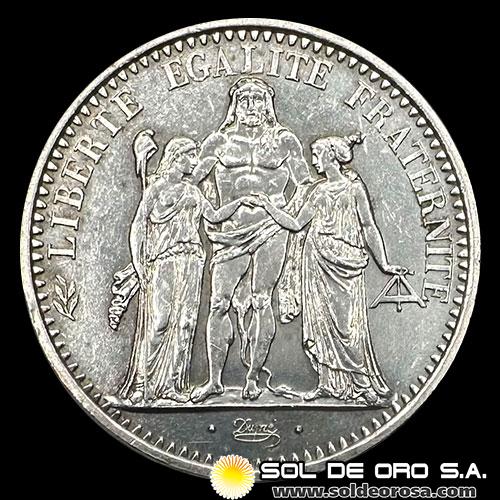 NA3 - FRANCIA - 10 FRANCS, 1966 - MONEDA DE PLATA