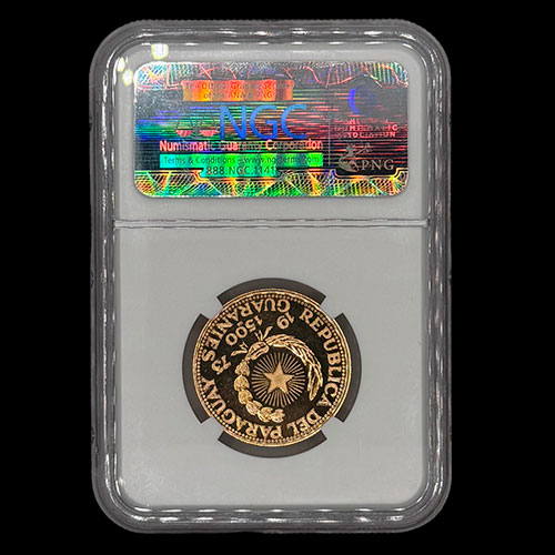 STAL - PARAGUAY - PM 109 - 1.500 GUARANIES, 1973 - Motivo: ALBRECHT DURER - MONEDAS CONMEMORATIVAS DE ORO