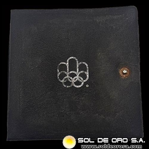 	CANADA - SET OLIMPIADAS MONTREAL 1976 - MONEDAS DE PLATA
