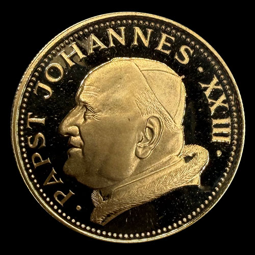 STAL - PARAGUAY - PM 148 - 1.500 GUARANIES, 1974 - Motivo: PAPST JOHANNES XXIII - MONEDAS CONMEMORATIVAS DE ORO