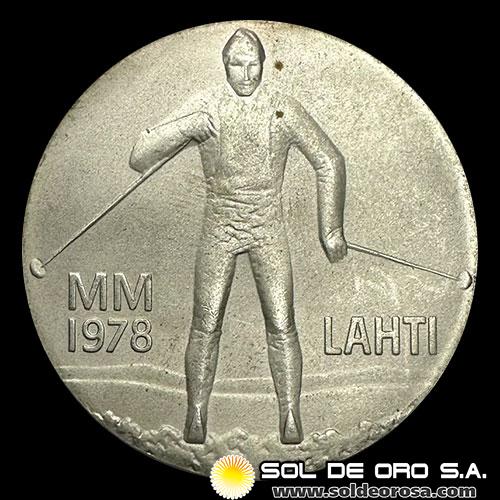 NA3 - FINLANDIA - 25 MARKKAA, 1978 - MONEDA DE PLATA