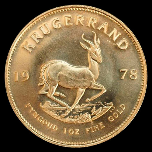 SUDAFRICA - KRUGERRAND, 1978 - 1 ONZA 999 - MONEDA DE ORO