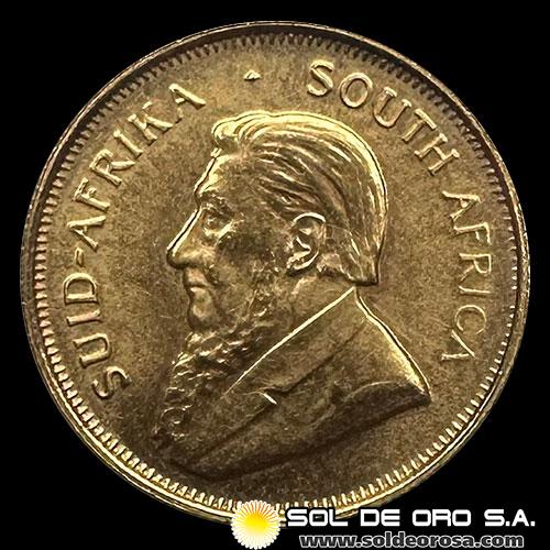 SUDAFRICA - 1/4 oz., KRUGERRAND - 1980 - MONEDA DE ORO