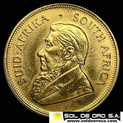 SUDAFRICA - KRUGERRAND, 1981 - ONZA / MONEDA DE ORO
