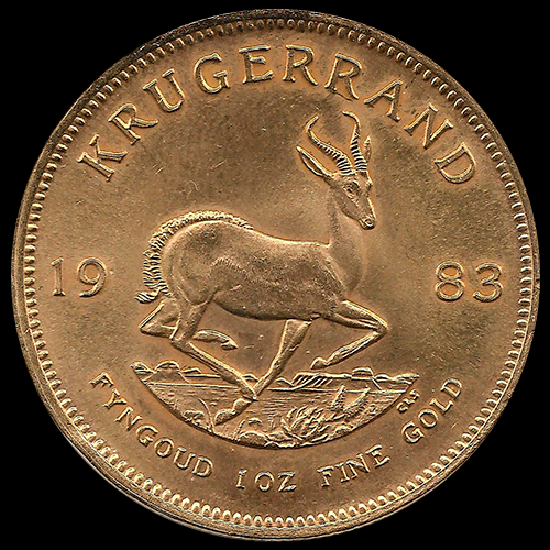SUDAFRICA - KRUGERRAND, 1983 - MONEDA DE ORO