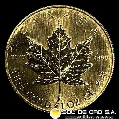 CANADA - 50 DOLLARS, 1984 - ELIZABETH II - MONEDA DE ORO