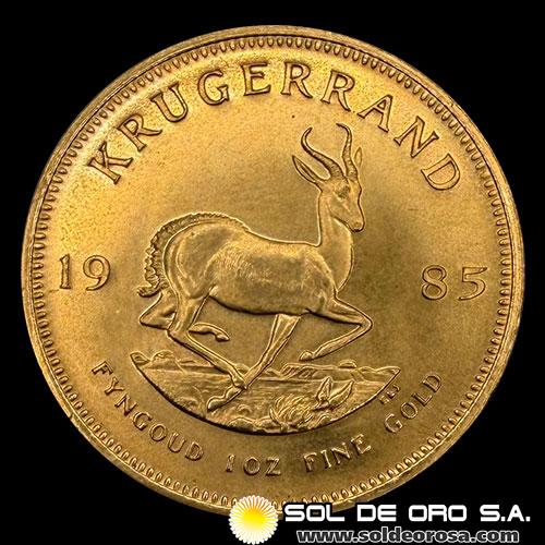 SUDAFRICA - KRUGERRAND, 1985 - MONEDA DE ORO