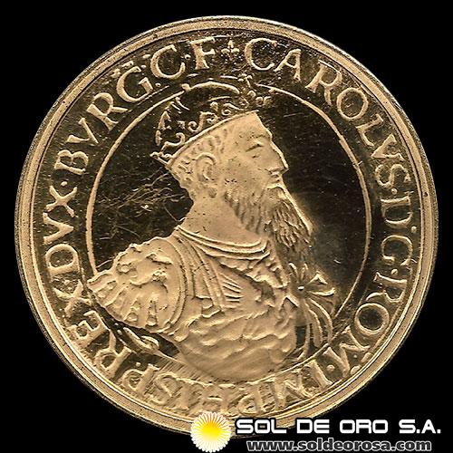 BELGICA - 50 ECU, 1987 - 30 ANIVERSARIO DEL TRATADO DE ROMA - MONEDA DE ORO