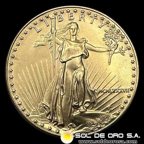 ESTADOS UNIDOS DE AMERICA - 50 DOLLARS, 1987 - MONEDA DE ORO