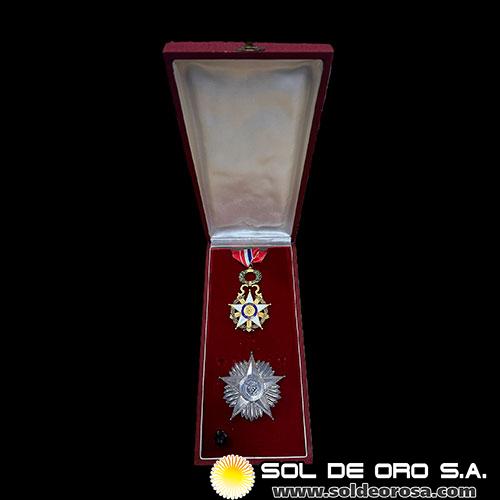 REPUBLICA DEL PARAGUAY - ORDEN NACIONAL DEL MERITO - GRAN OFICIAL - CONDECORACION